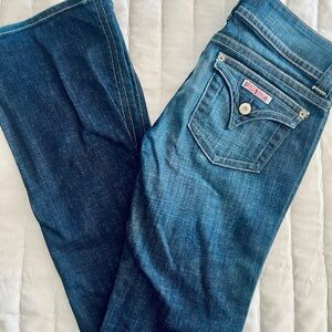 Hudson Dark Blue Boot Cut Jeans